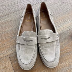 Sam Edelman- Beatrice Suede Career Flat Penny Loafers. size 9.